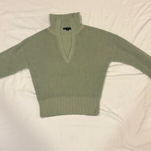 J. Crew Collared Cotton Knit Beach Sweater